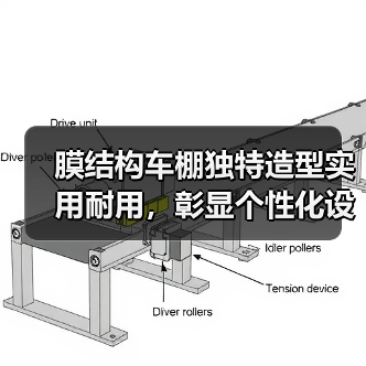 膜结构车棚独特造型实用耐用,彰显个性化设计(图4) 膜结构车棚独特造型实用耐用,彰显个性化设计(图4)