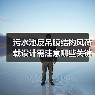 污水池反吊膜结构风荷载设计需注意哪些关键点?(图4) 污水池反吊膜结构风荷载设计需注意哪些关键点?(图4)