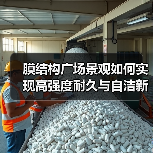 膜结构广场景观如何实现高强度耐久与自洁新体验?(图3) 膜结构广场景观如何实现高强度耐久与自洁新体验?(图3)