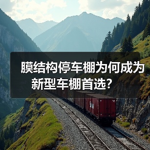 膜结构停车棚为何成为新型车棚首选？（图1）