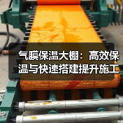 气膜保温大棚：高效保温与快速搭建提升施工效率（图2）