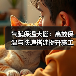 气膜保温大棚：高效保温与快速搭建提升施工效率（图3）