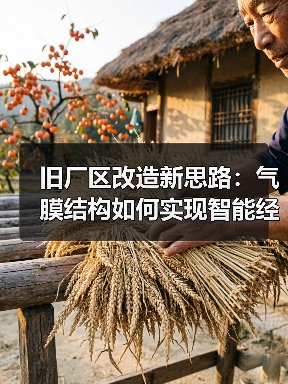 旧厂区改造新思路：气膜结构如何实现智能经济与多功能？（图1）