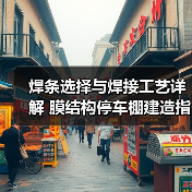 焊条选择与焊接工艺详解 膜结构停车棚建造指南（图2）