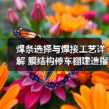 焊条选择与焊接工艺详解 膜结构停车棚建造指南（图1）