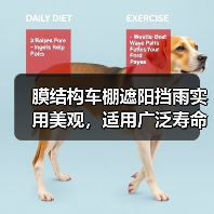 膜结构车棚遮阳挡雨实用美观，适用广泛寿命长（图1）
