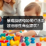 景观膜结构如何打造高效地标性商业建筑？（图1）