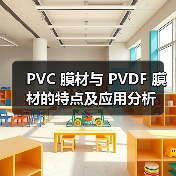 PVC 膜材与 PVDF 膜材的特点及应用分析(图3) PVC 膜材与 PVDF 膜材的特点及应用分析(图3)