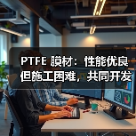 PTFE 膜材:性能优良但施工困难,共同开发性膜材推动膜结构发展(图2) PTFE 膜材:性能优良但施工困难,共同开发性膜材推动膜结构发展(图2)