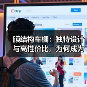 膜结构车棚:独特设计与高性价比,为何成为城市新宠?(图1) 膜结构车棚:独特设计与高性价比,为何成为城市新宠?(图1)