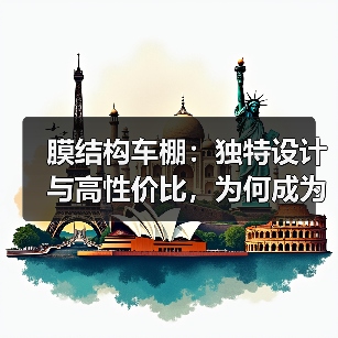 膜结构车棚:独特设计与高性价比,为何成为城市新宠?(图2) 膜结构车棚:独特设计与高性价比,为何成为城市新宠?(图2)