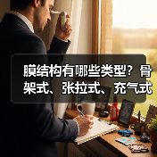 膜结构有哪些类型?骨架式、张拉式、充气式全解析(图2) 膜结构有哪些类型?骨架式、张拉式、充气式全解析(图2)