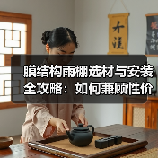 膜结构雨棚选材与安装全攻略:如何兼顾性价比与耐用性?(图3) 膜结构雨棚选材与安装全攻略:如何兼顾性价比与耐用性?(图3)