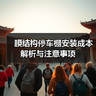 膜结构停车棚安装成本解析与注意事项(图1) 膜结构停车棚安装成本解析与注意事项(图1)