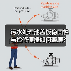污水处理池盖板稳固性与检修便捷如何兼顾?(图1) 污水处理池盖板稳固性与检修便捷如何兼顾?(图1)