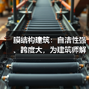膜结构建筑:自洁性强、跨度大,为建筑师解决难题(图4) 膜结构建筑:自洁性强、跨度大,为建筑师解决难题(图4)