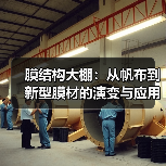 膜结构大棚:从帆布到新型膜材的演变与应用(图3) 膜结构大棚:从帆布到新型膜材的演变与应用(图3)