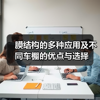 膜结构的多种应用及不同车棚的优点与选择(图1) 膜结构的多种应用及不同车棚的优点与选择(图1)