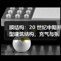 膜结构:20 世纪中期新型建筑结构,充气与张拉两大类,造型优美灵活(图1) 膜结构:20 世纪中期新型建筑结构,充气与张拉两大类,造型优美灵活(图1)