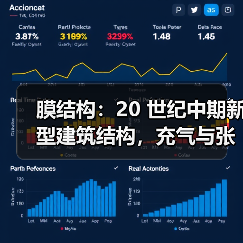 膜结构:20 世纪中期新型建筑结构,充气与张拉两大类,造型优美灵活(图3) 膜结构:20 世纪中期新型建筑结构,充气与张拉两大类,造型优美灵活(图3)