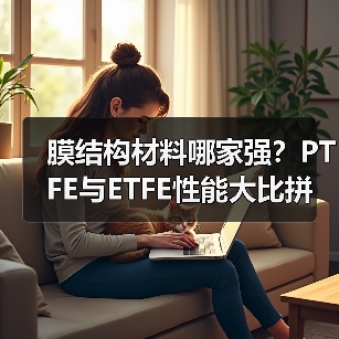 膜结构材料哪家强?PTFE与ETFE性能大比拼(图4) 膜结构材料哪家强?PTFE与ETFE性能大比拼(图4)
