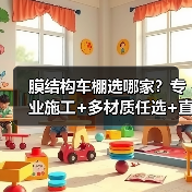 膜结构车棚选哪家？专业施工+多材质任选+直销陆运（图4）