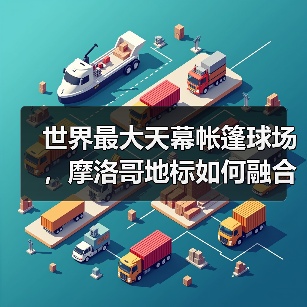 世界最大天幕帐篷球场,摩洛哥地标如何融合传统与现代?(图2) 世界最大天幕帐篷球场,摩洛哥地标如何融合传统与现代?(图2)