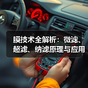 膜技术全解析:微滤、超滤、纳滤原理与应用指南(图2) 膜技术全解析:微滤、超滤、纳滤原理与应用指南(图2)