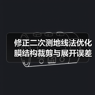 修正二次测地线法优化膜结构裁剪与展开误差(图3) 修正二次测地线法优化膜结构裁剪与展开误差(图3)