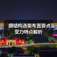 膜结构选型布置要点及受力特点解析(图2) 膜结构选型布置要点及受力特点解析(图2)