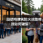 膜结构建筑防火疏散难题如何破解?(图2) 膜结构建筑防火疏散难题如何破解?(图2)