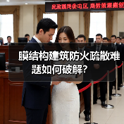 膜结构建筑防火疏散难题如何破解?(图3) 膜结构建筑防火疏散难题如何破解?(图3)