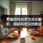 索膜结构观摩交流会解析：膜结构建筑创新设计与施工技术（图4）