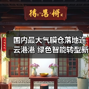 国内最大气膜仓落地连云港港 绿色智能转型新标杆（图2）