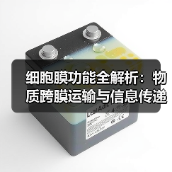 细胞膜功能全解析：物质跨膜运输与信息传递机制（图1）