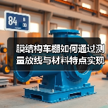 膜结构车棚如何通过测量放线与材料特点实现多场景应用？（图2）