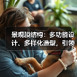 景观膜结构:多功能设计、多样化造型,引领现代建筑新趋势(图2) 景观膜结构:多功能设计、多样化造型,引领现代建筑新趋势(图2)