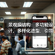 景观膜结构:多功能设计、多样化造型,引领现代建筑新趋势(图4) 景观膜结构:多功能设计、多样化造型,引领现代建筑新趋势(图4)