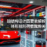 膜结构设计四要素解析:体形找形荷载裁剪关键问题(图2) 膜结构设计四要素解析:体形找形荷载裁剪关键问题(图2)