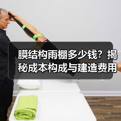 膜结构雨棚多少钱？揭秘成本构成与建造费用（图4）
