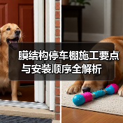 膜结构停车棚施工要点与安装顺序全解析（图1）