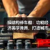 膜结构停车棚：功能经济美学兼具，打造城市停车新标杆（图2）