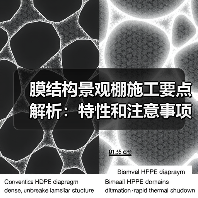 膜结构景观棚施工要点解析：特性和注意事项全知道（图4）