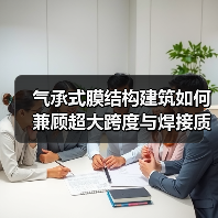 气承式膜结构建筑如何兼顾超大跨度与焊接质量？（图2）