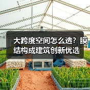 大跨度空间怎么选?膜结构成建筑创新优选 大跨度空间怎么选?膜结构成建筑创新优选