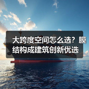 大跨度空间怎么选?膜结构成建筑创新优选(图2) 大跨度空间怎么选?膜结构成建筑创新优选(图2)