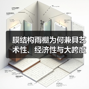 膜结构雨棚为何兼具艺术性、经济性与大跨度? 膜结构雨棚为何兼具艺术性、经济性与大跨度?