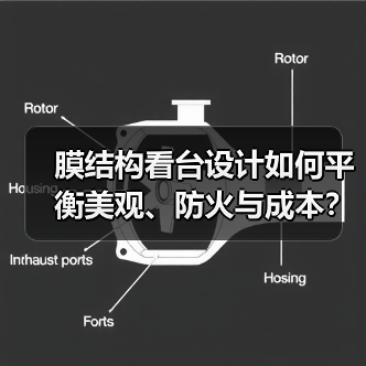 膜结构看台设计如何平衡美观、防火与成本？关键要点解析（图3）