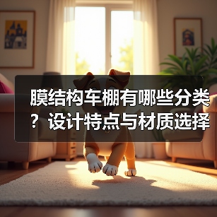 膜结构车棚有哪些分类？设计特点与材质选择全解析（图2）
