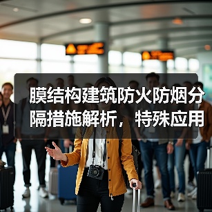 膜结构建筑防火防烟分隔措施解析,特殊应用如何保障安全?(图2) 膜结构建筑防火防烟分隔措施解析,特殊应用如何保障安全?(图2)